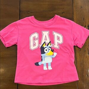 GAP Kids Bright Pink Bluey Tee